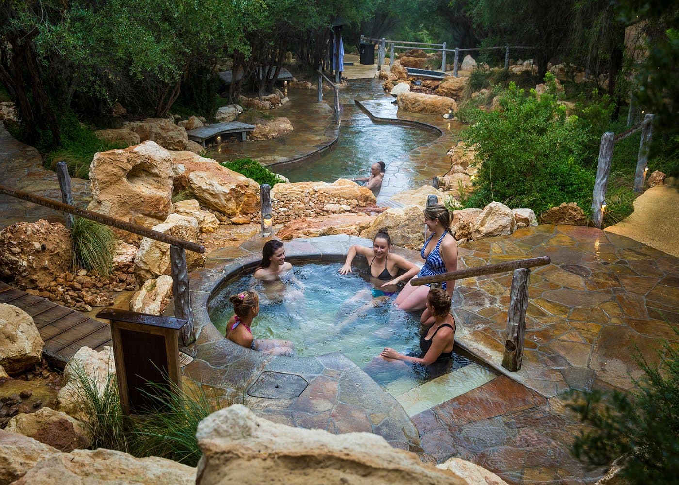 Peninsula Hot Springs — Transfer + Thermal Baths Entry